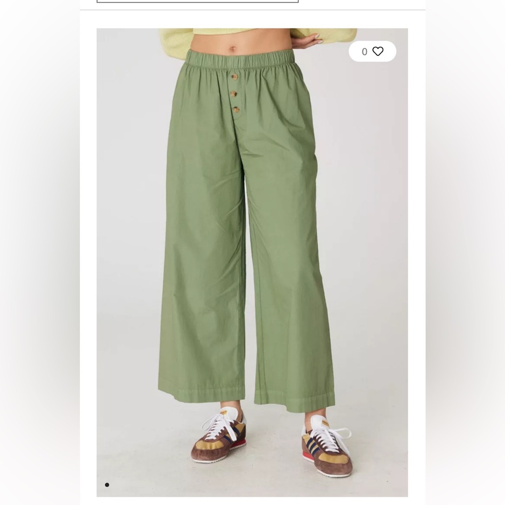 NWOT Back Beat Co. Cotton Poplin Pant